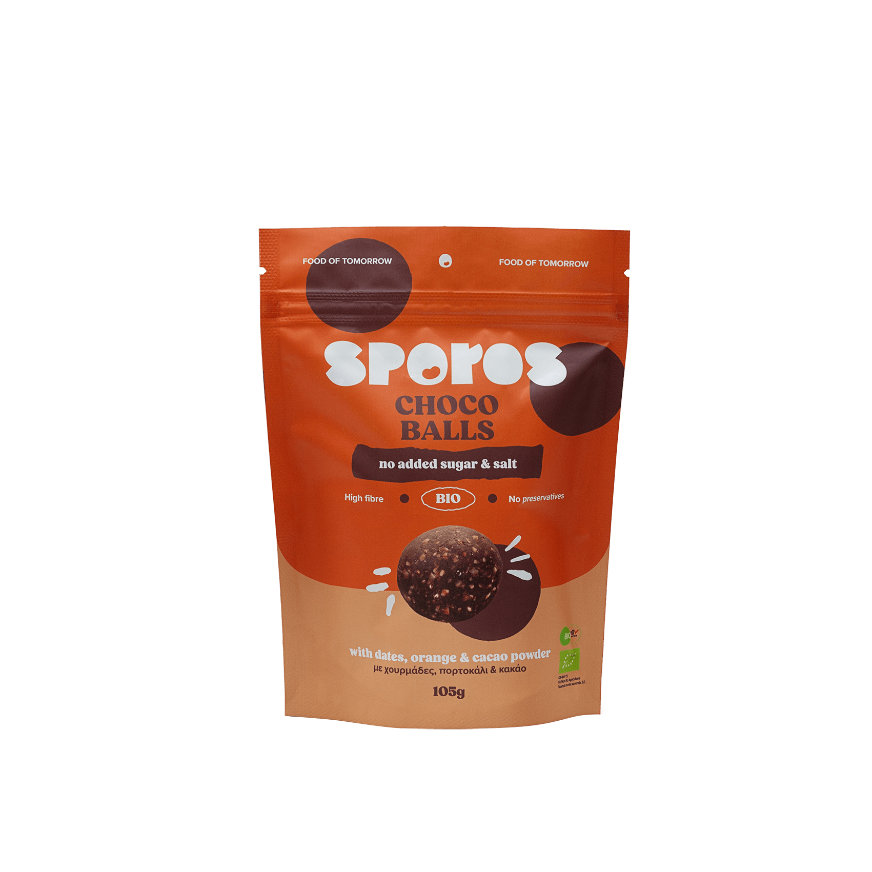 Choco Balls Bio 100Gr Sporos Meals